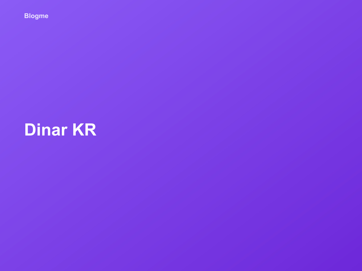 Dinar KR